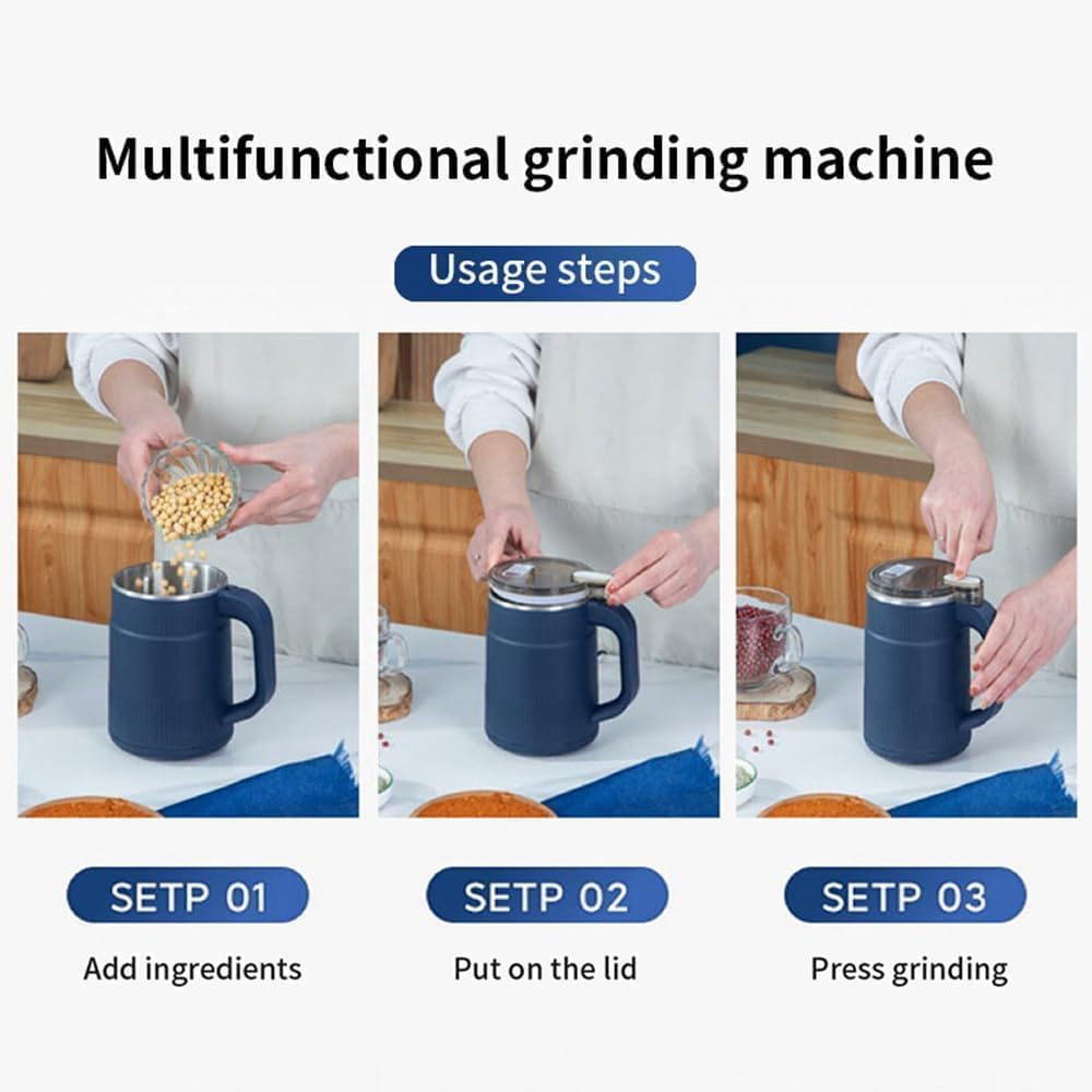 Portable Electric Coffee Grinder Mug™ | Spice & Herb Grinder