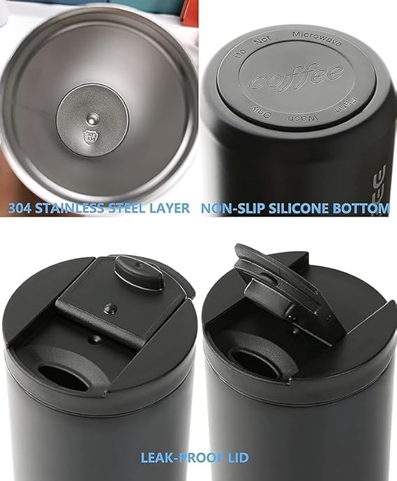 Premium Stainless Steel Thermal Travel Mug – Keep Drinks Hot or Cold