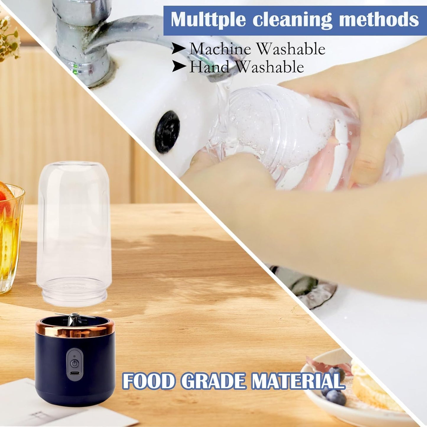 Portable Blender Electric Juicer™ | USB Rechargeable Smoothie Maker