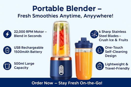 Portable Blender Electric Juicer™ | USB Rechargeable Smoothie Maker