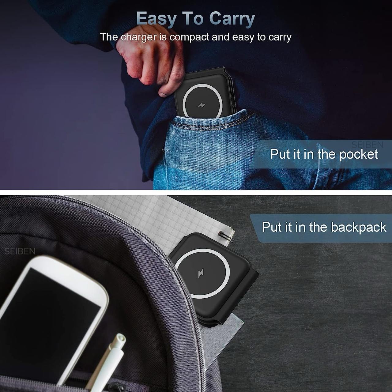 3 in 1 MagSafe Magnetic Foldable Wireless Charger™