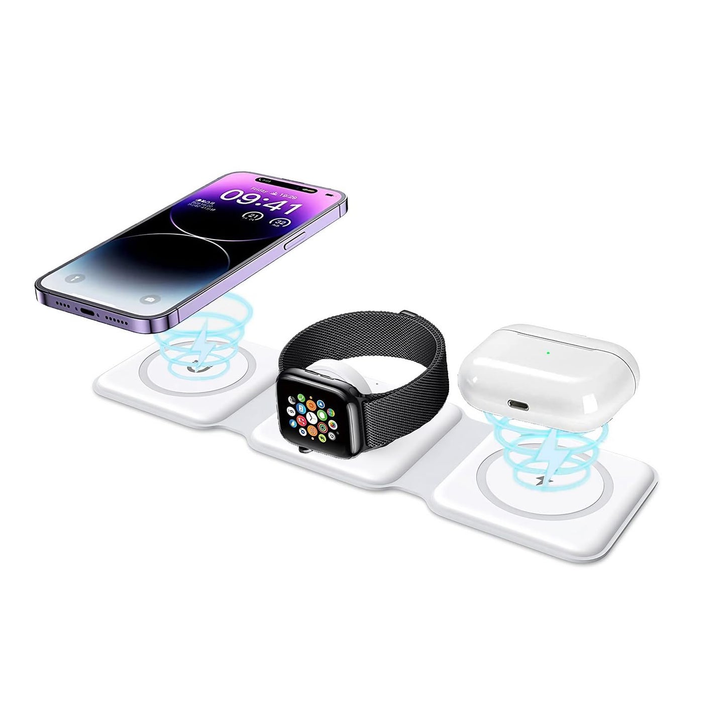 3 in 1 MagSafe Magnetic Foldable Wireless Charger™