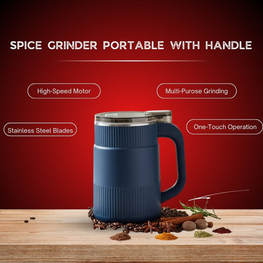 Spice Grinder Portable with Handle